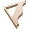 Ekena Millwork 5 1/2-in W x 36-in D x 42-in H Funston Trad Rough Cedar Woodgrain TimberThane Outlooker, Primed Tan OUTUR055X36X42FST04RCPR - alternate 2